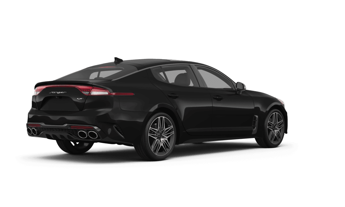 Kia Stinger  - Back view Kia Stinger  - Back view