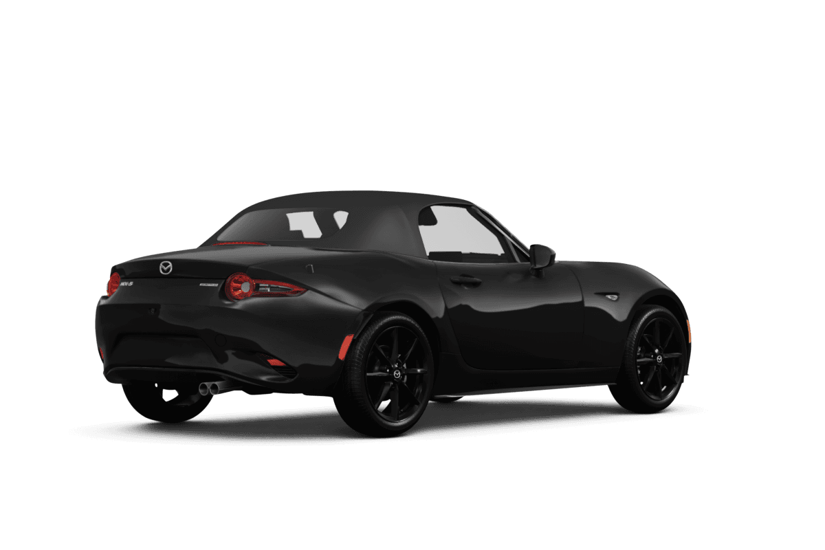 Mazda MX-5 Miata  - Back view Mazda MX-5 Miata  - Back view