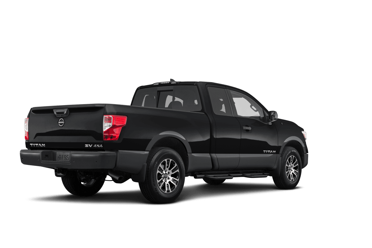 Nissan Titan  - Back view Nissan Titan  - Back view