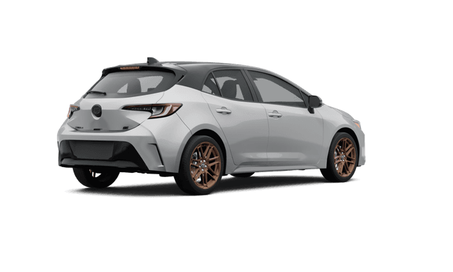 Toyota Corolla Hatchback  - Back view Toyota Corolla Hatchback  - Back view