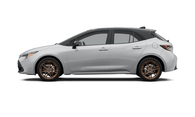 Toyota Corolla Hatchback  - Side view Toyota Corolla Hatchback  - Side view